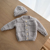Nz Wool Jumper & Beanie (0-3mths)