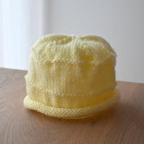 Lemon Yellow Beanie (0-3mths)