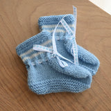 Wool-blend Booties (3-6mths)
