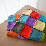 Handknitted Blanket (135cm x 105cm - single bed or cot)