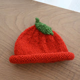 Orange Beanie (0-6mths)