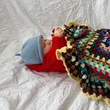 Crocheted Blanket (87cm x 90cm)