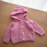 Wool Hooded Cardigan (6-12mths)