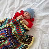 Crocheted Blanket (87cm x 90cm)