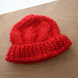 Postbox Red Beanie (6-12mths)
