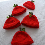 Apple Beanie (NB - Size 3-5)