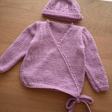 Premium Wool Cardigan & Beanie (Size 1)