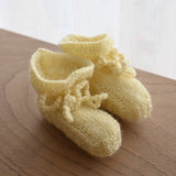 Lemon Wool Booties (0-3mths)
