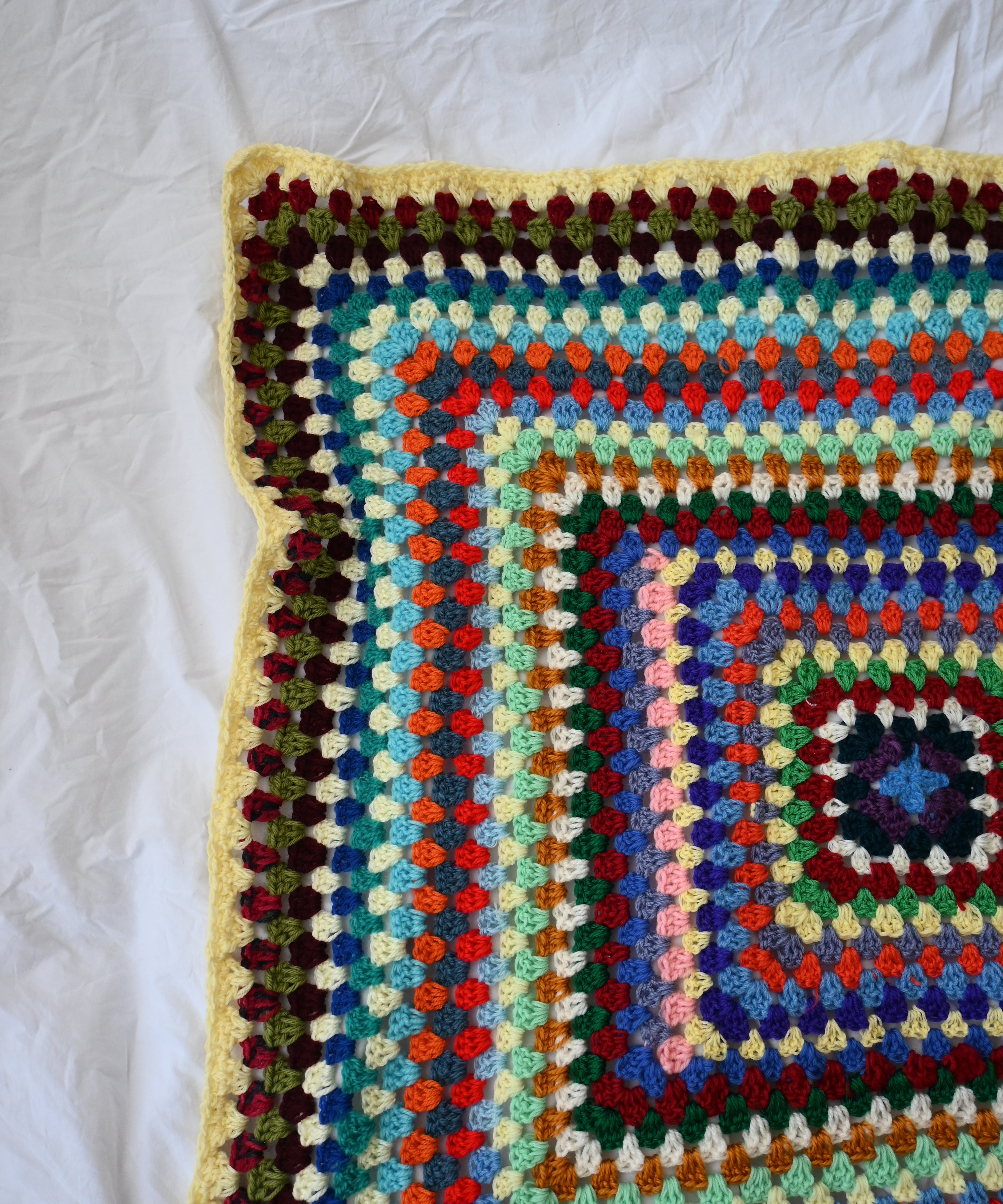 Crocheted Blanket (87cm x 90cm)