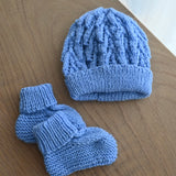 Beanie & Bootie Set (0-3mths)