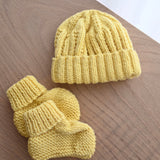 Beanie & Bootie Set (0-3mths)