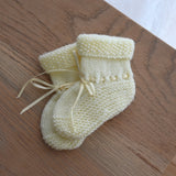 Lemon Booties (3-6mths)