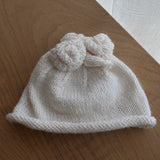 Wool Flower Beanie (6-12mths)